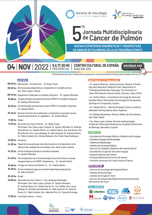 5ta Jornada Multidisciplinaria de Cáncer de Pulmón