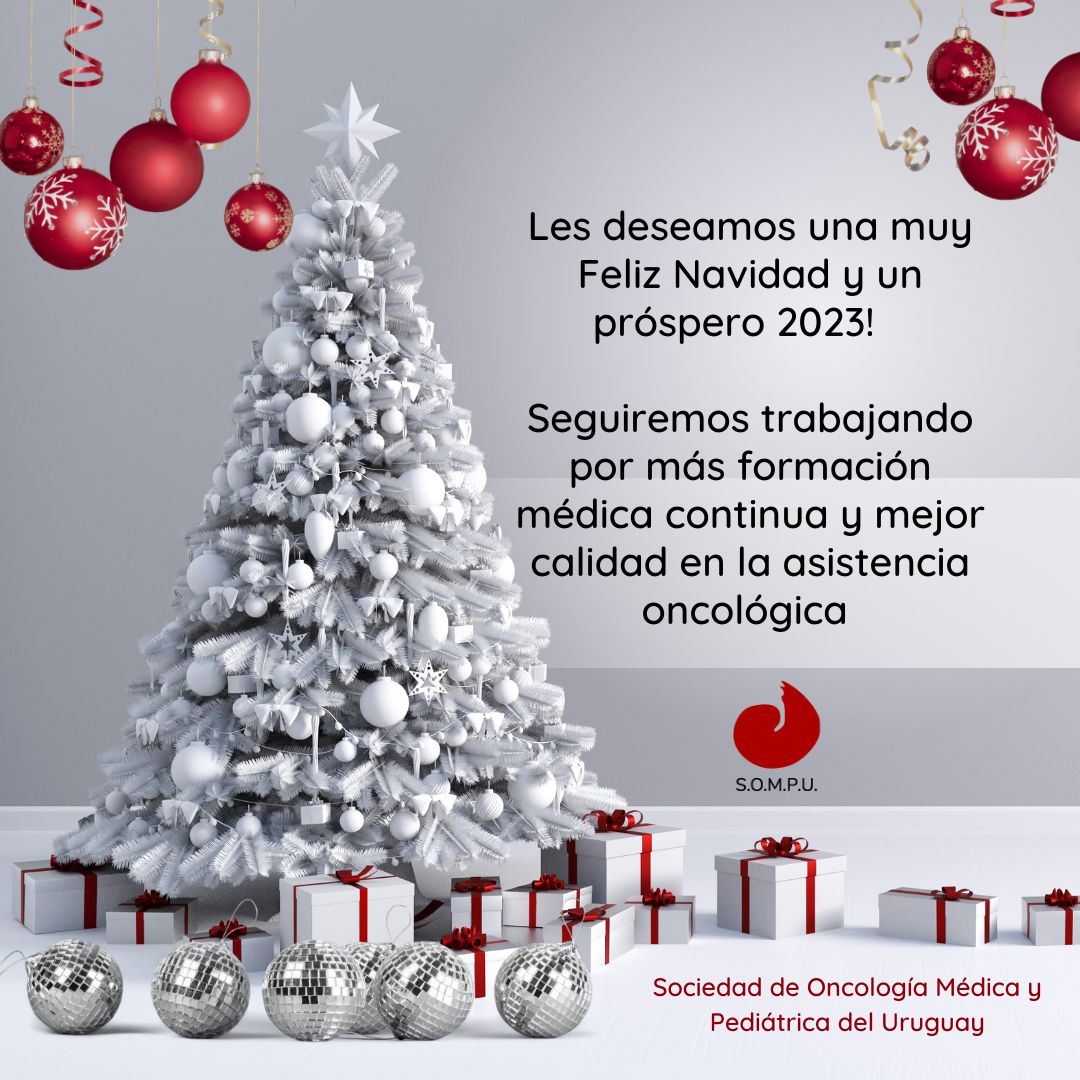 Saludo de Navidad y año nuevo de SOMPU