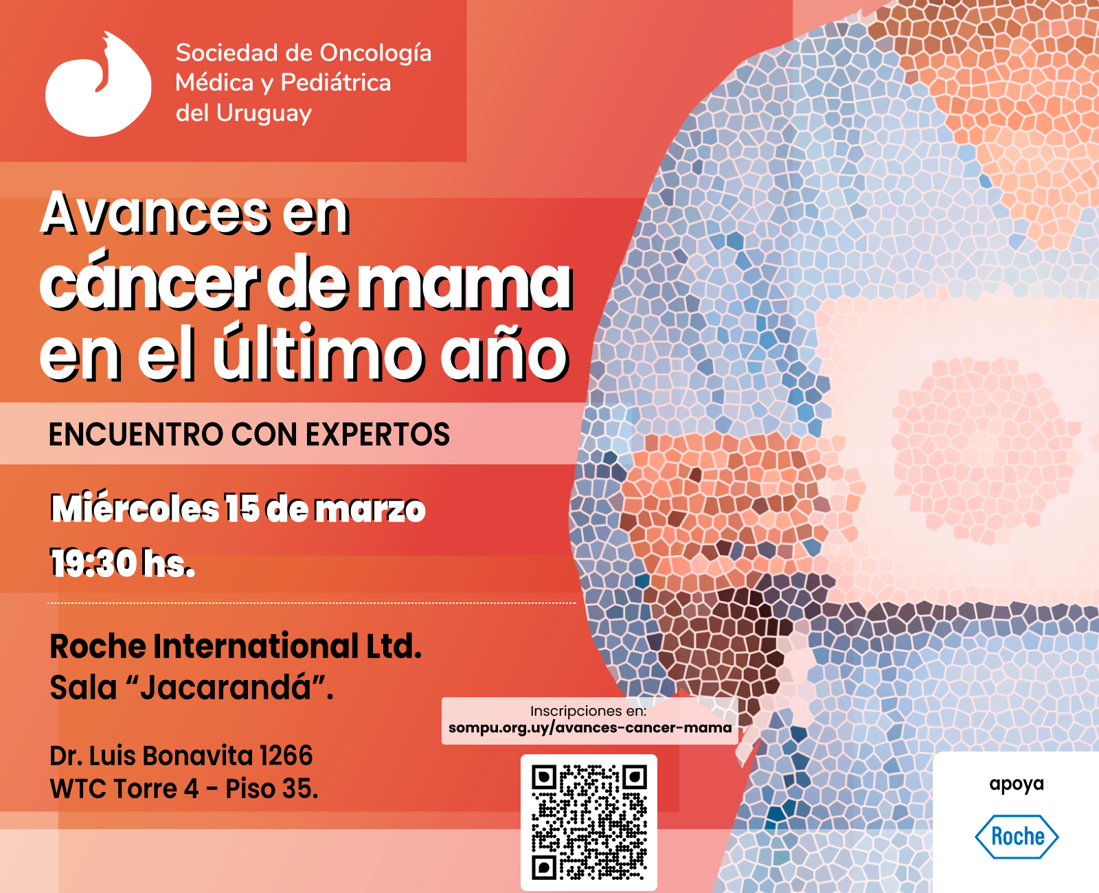 Avances en cáncer de mama en el último año. Encuentro con expertos