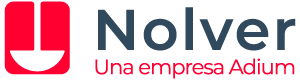 Logo de Nolver. Una empresa Adium